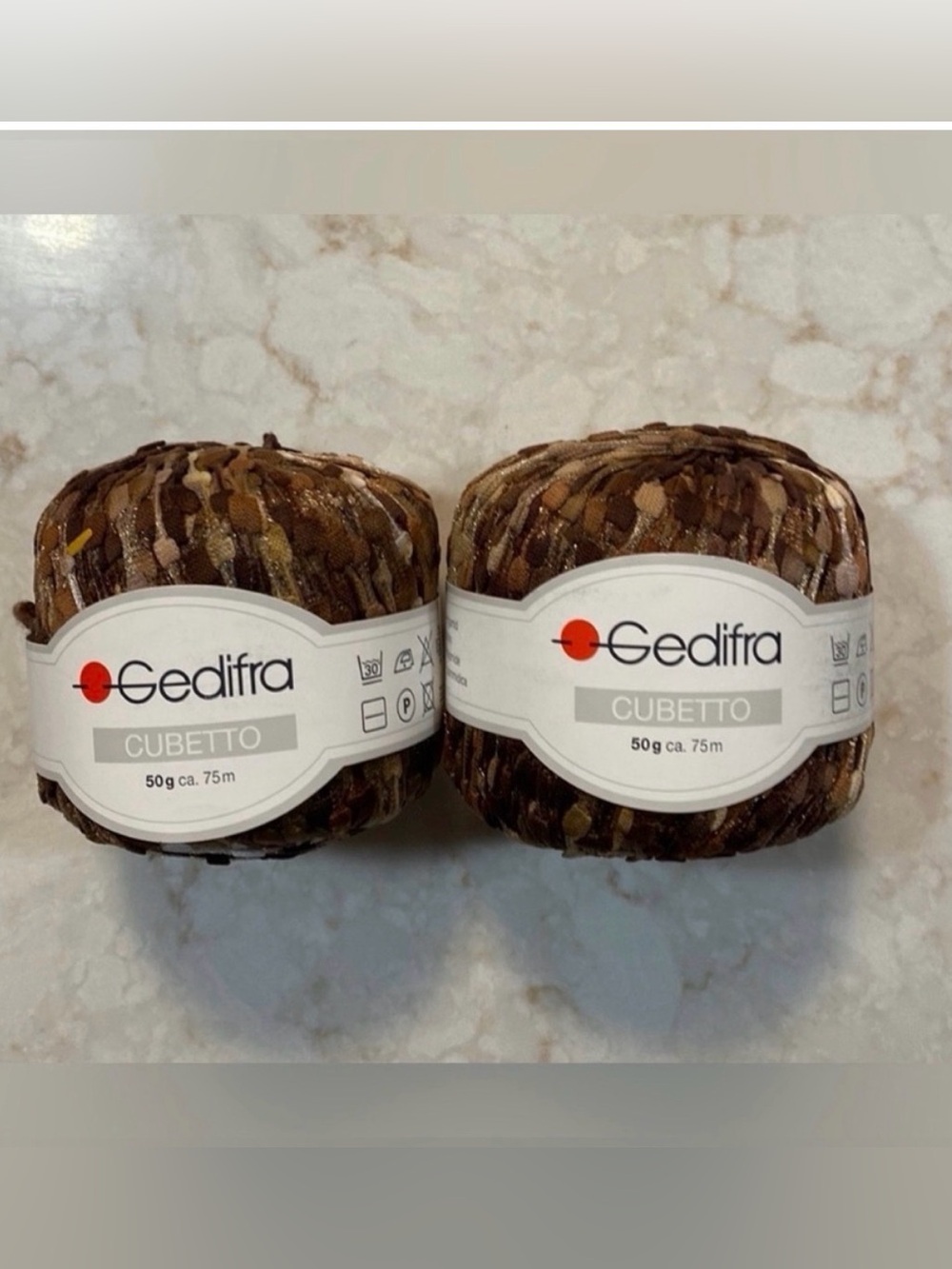 NWT! Gedifra Cubetto Multi-Color Yarn | 4 Skeins